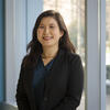 A portrait of Linda Hasunuma, assistant director of Center for Advancement of Teaching who is Asian American at Temple